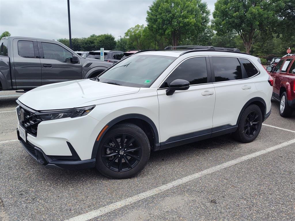 Used 2023 Platinum White Pearl Honda Sport image 1