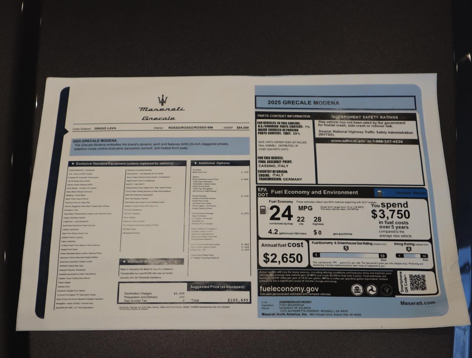 2025 Maserati Grecale MODENA - Photo 37