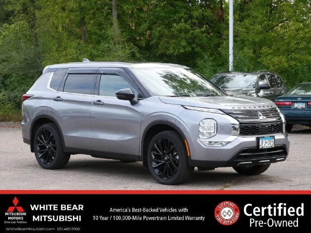 Certified Used 2022 Mercury Gray Metallic Mitsubishi Black Edition image 1