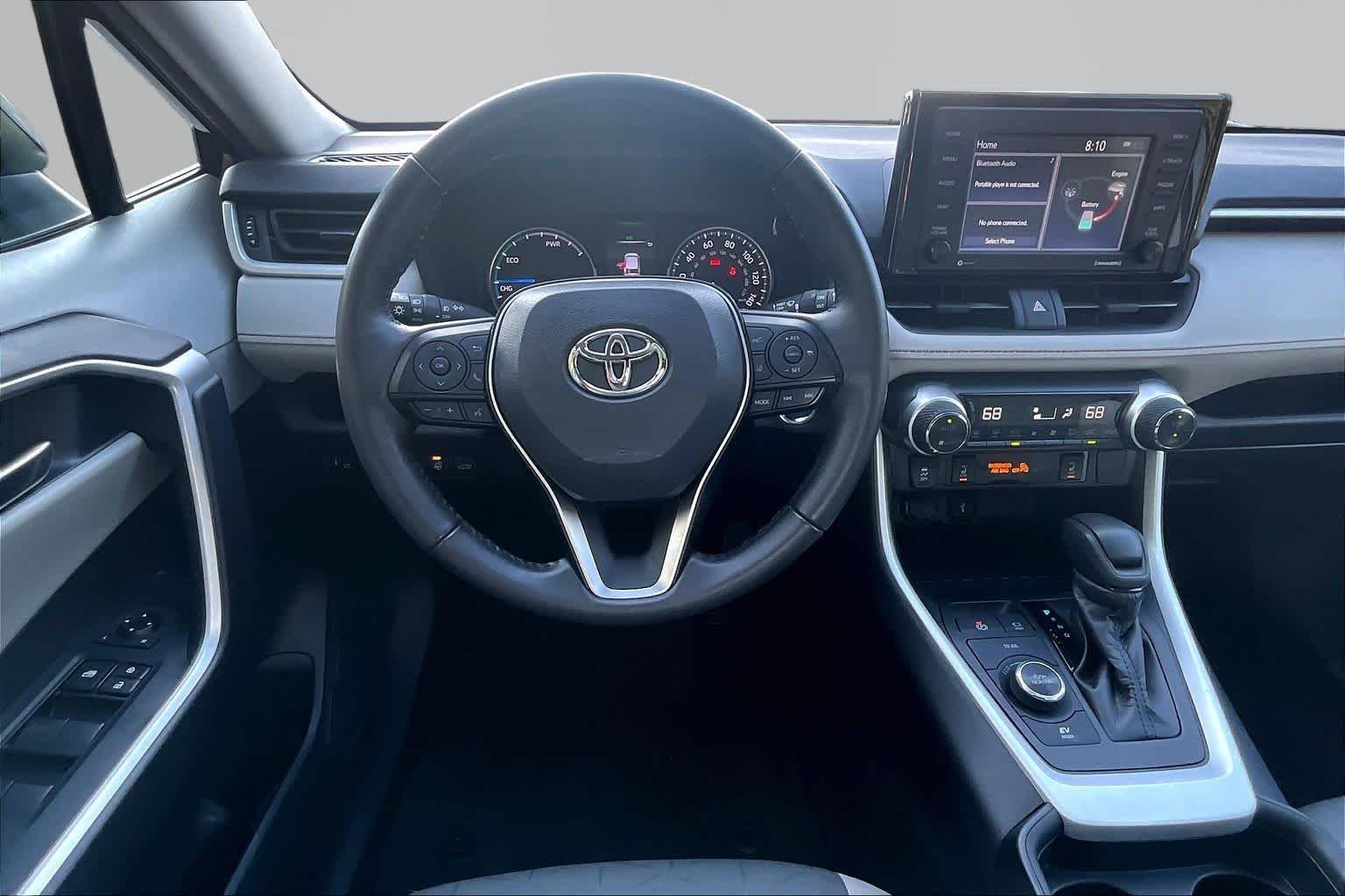 Used 2021 Magnetic Gray Metallic Toyota Hybrid XLE image 6