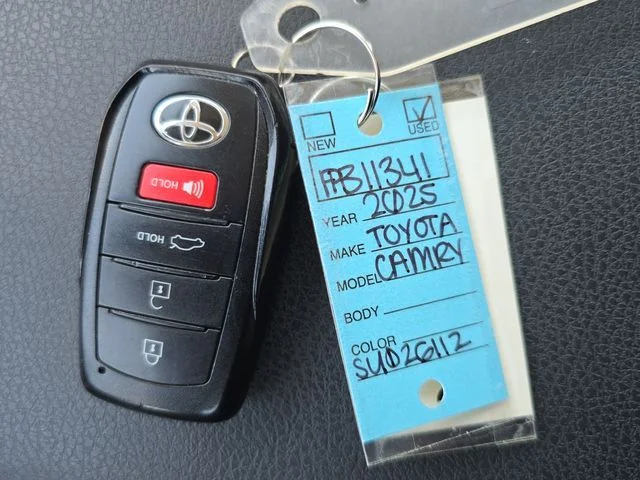 Used 2025 Blue Toyota LE image 42