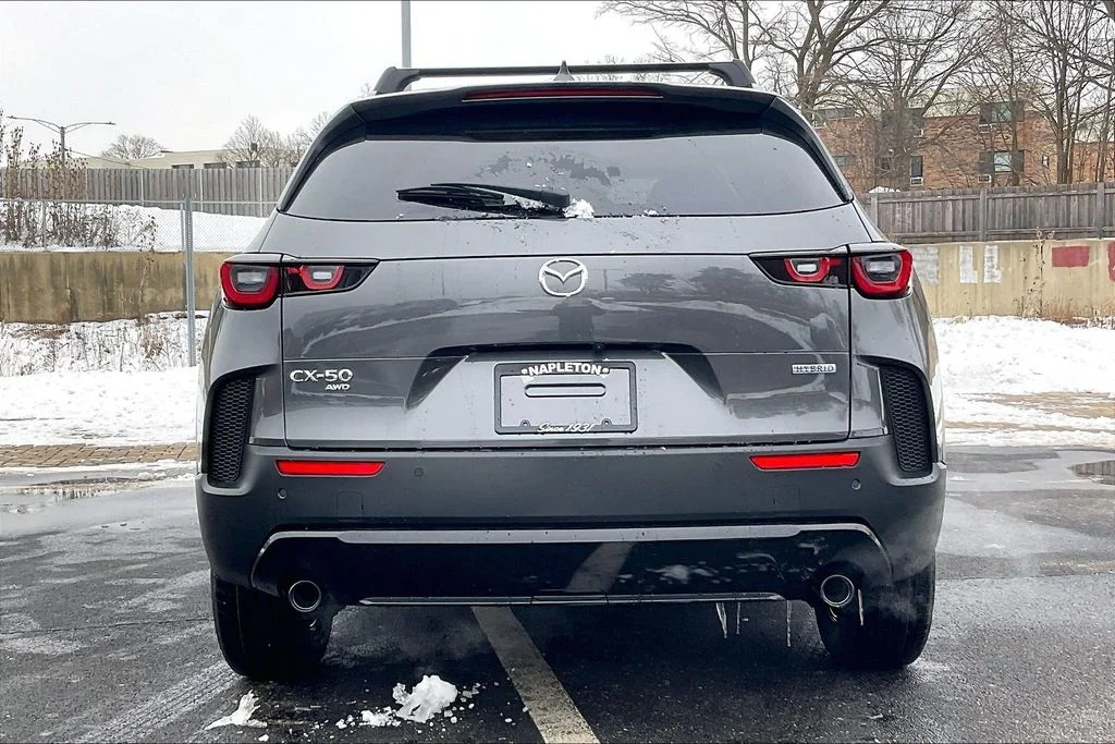 New 2026 Machine Gray Metallic Mazda Premium AWD image 4
