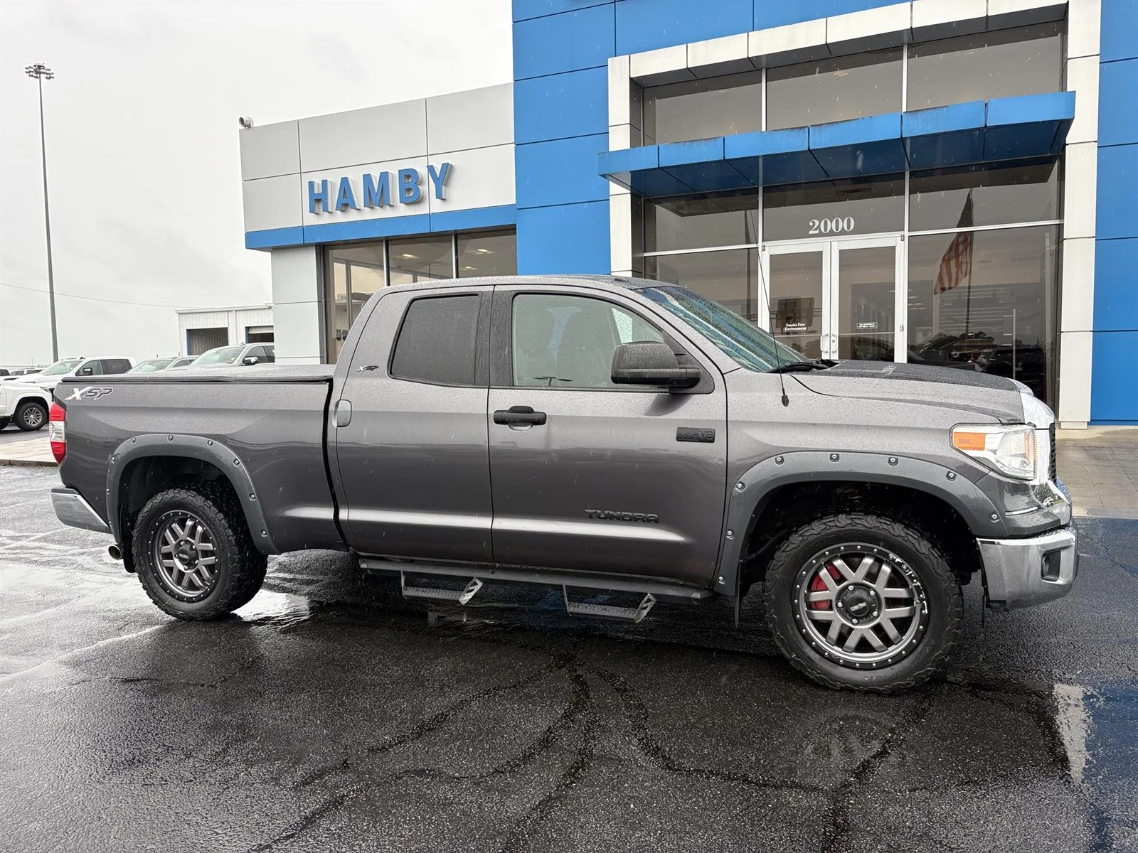 Used 2017 Gray Toyota SR5 5.7L V8 image 2