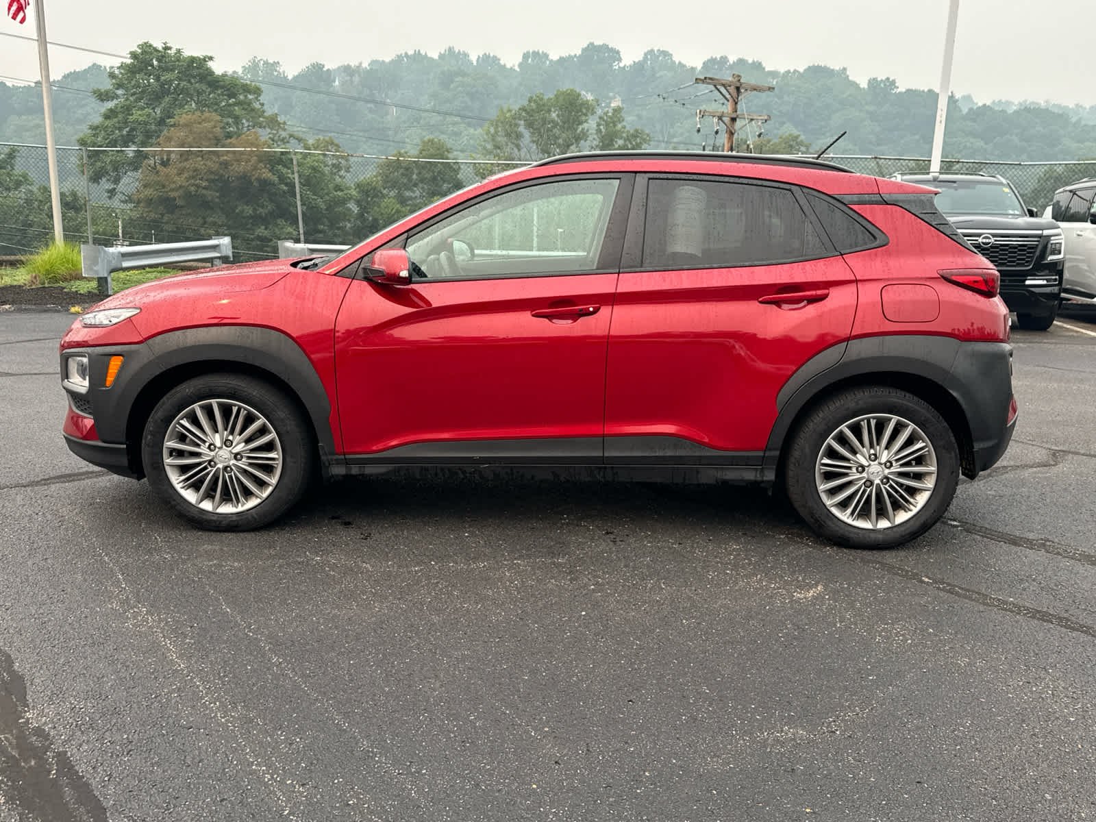 Used 2021 Pulse Red Hyundai SEL image 3