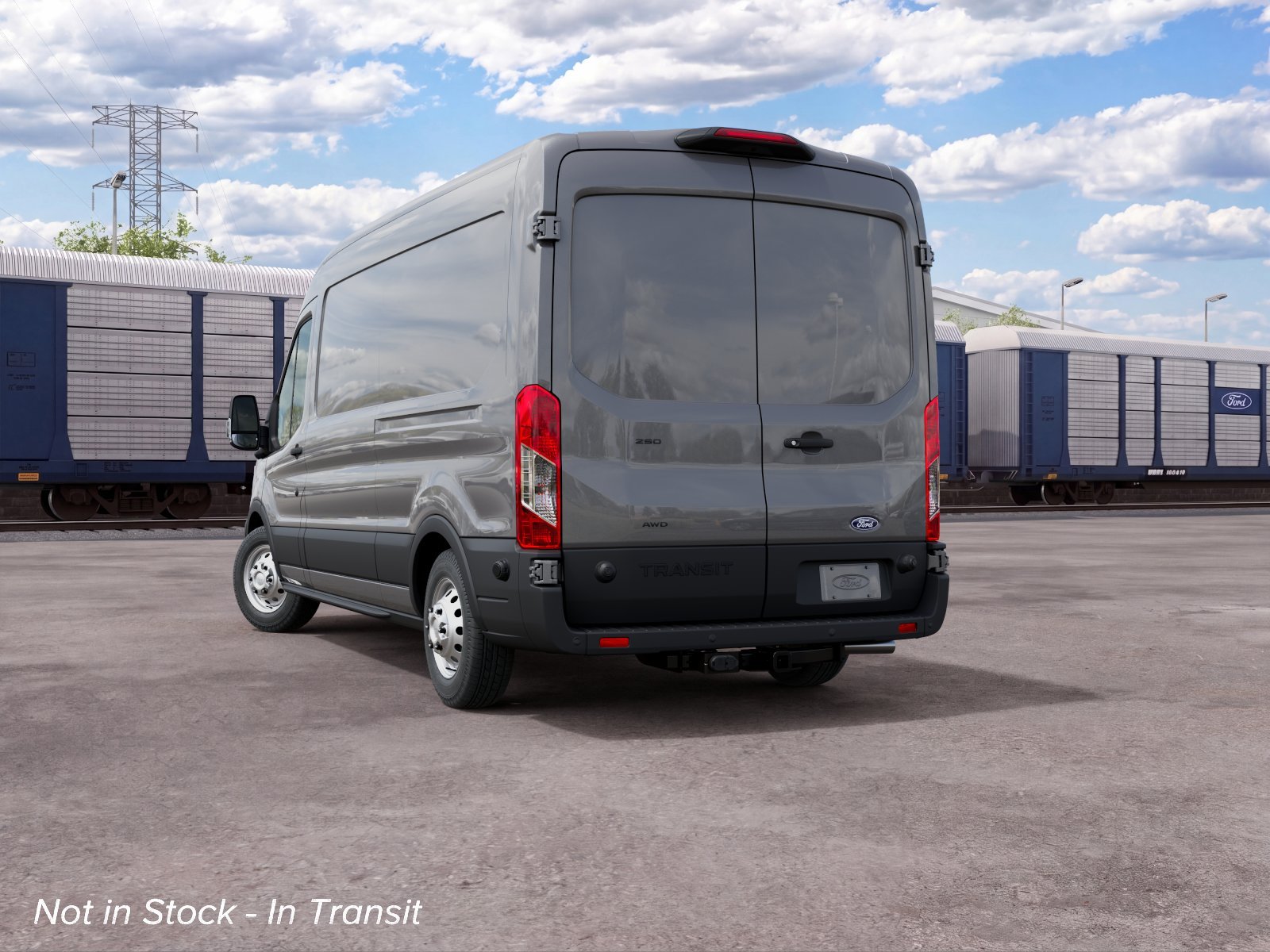 New 2027 Carbonized Gray Metallic Ford Cargo Van image 8