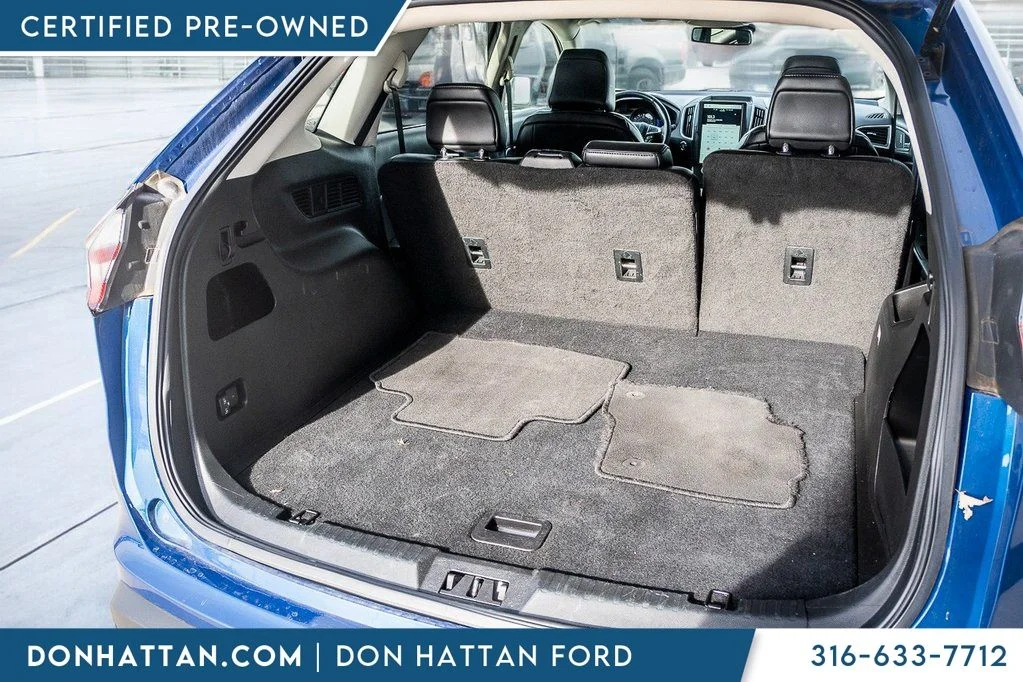 Certified Used 2022 Blue Ford SEL image 30