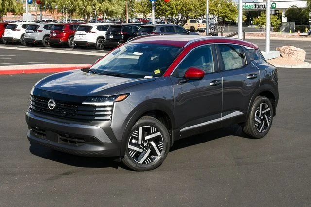 New 2026 Gun Metallic / Scarlet Ember Tintcoat Two-tone Nissan SV image 10