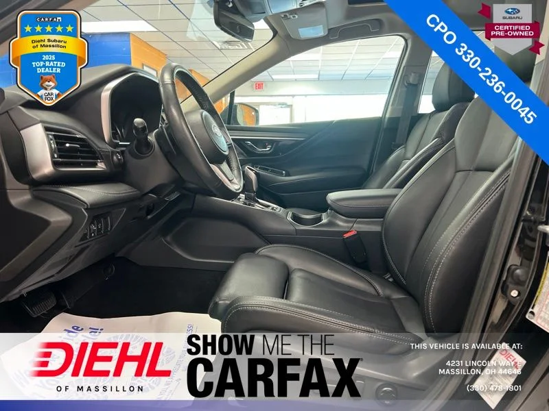 Certified Used 2025 Black Subaru Limited image 23