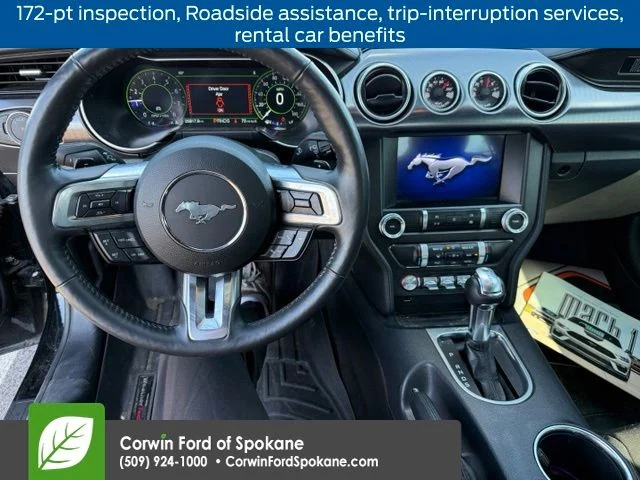 Used 2021 Shadow Black Ford Mach 1 image 3