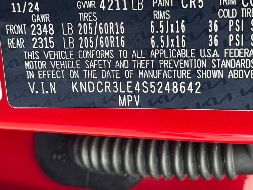 Used 2025 Red Kia EX image 30