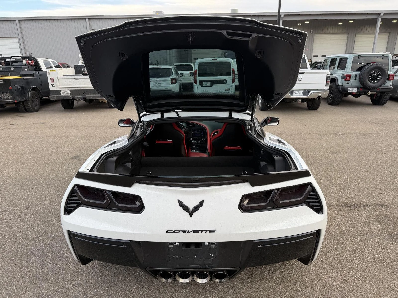 Used 2014 Arctic White Chevrolet Z51 3LT image 18