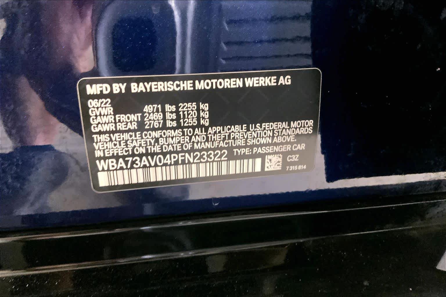 Used 2023 Tanzanite Blue II Metallic BMW 430i xDrive image 32
