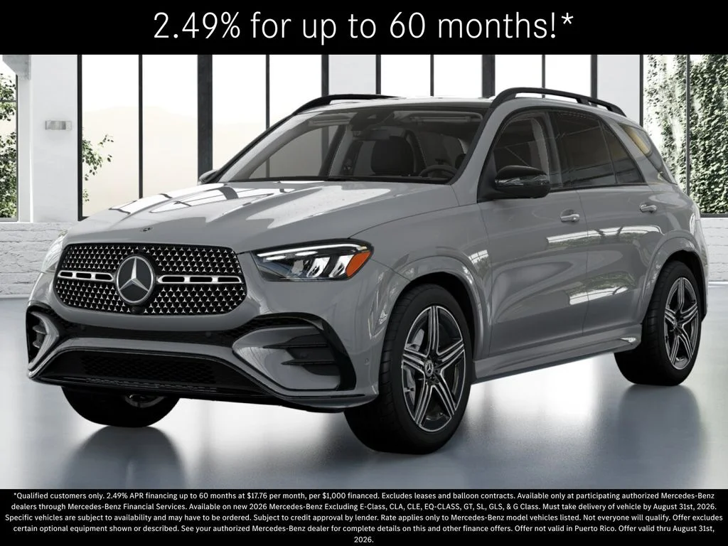 New 2026 MANUFAKTUR Alpine Grey Mercedes-Benz GLE 350 image 1