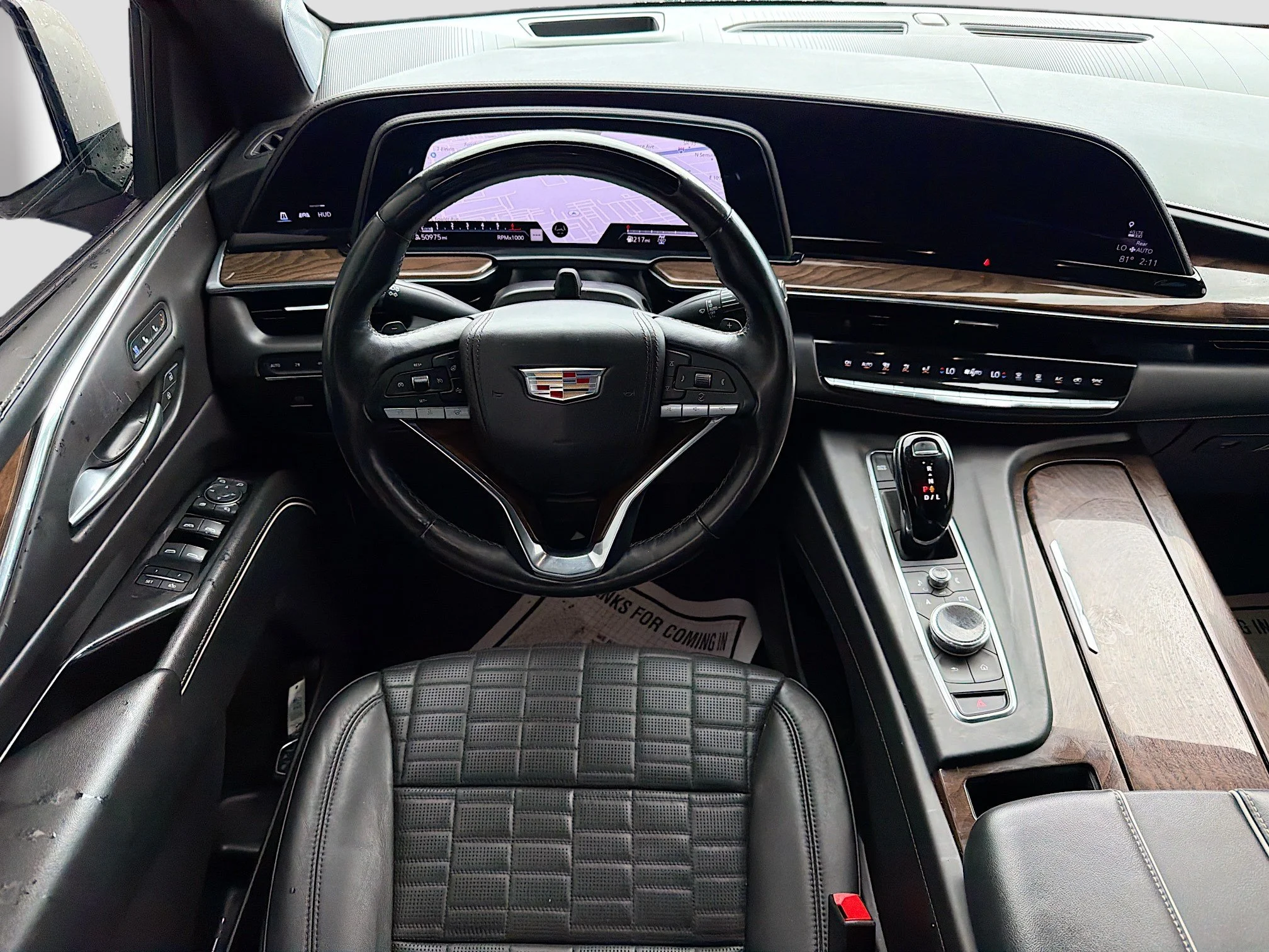 Used 2023 Crystal White Cadillac 4WD Sport Platinum image 16