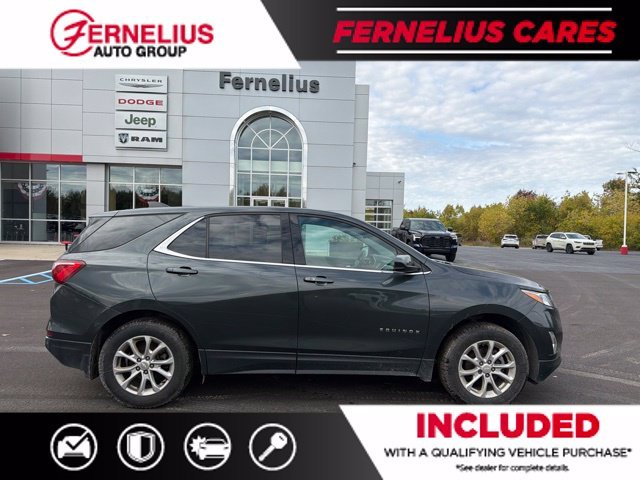 Used 2020 Chevrolet Equinox 2FL with VIN 3GNAXTEV7LS503566 for sale in Cheboygan, MI