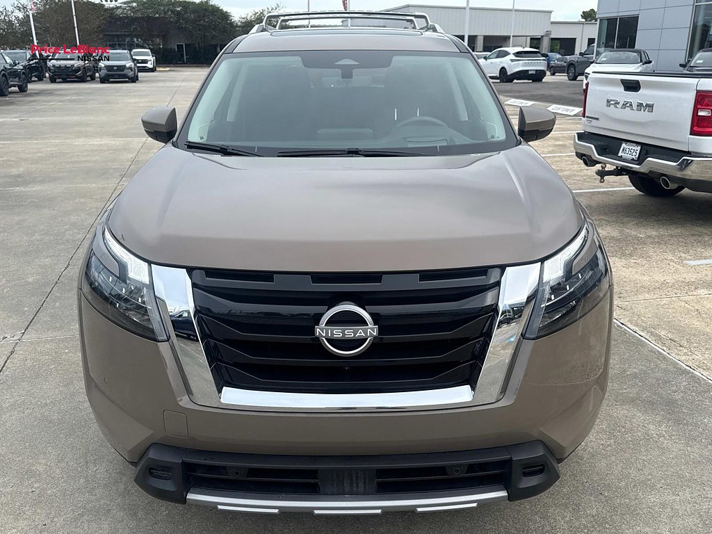 Certified Used 2025 BROWN Nissan Platinum image 2