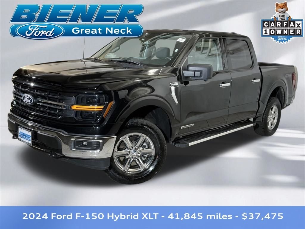 Used 2024 Black Metallic Ford XLT image 1