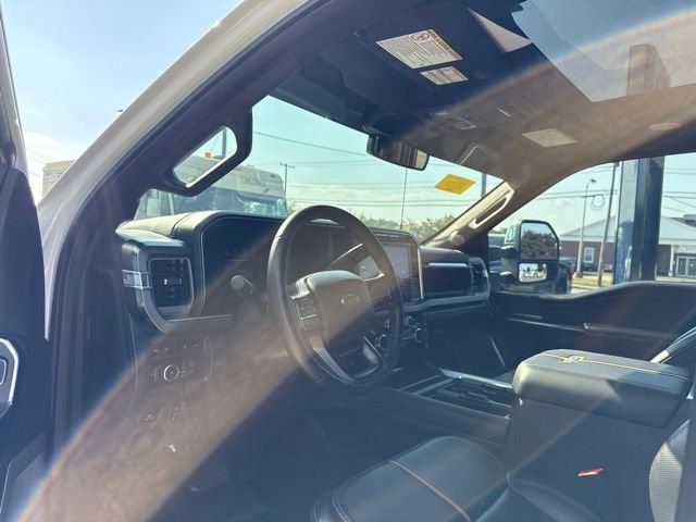 Used 2024 White Metallic Ford Platinum image 9