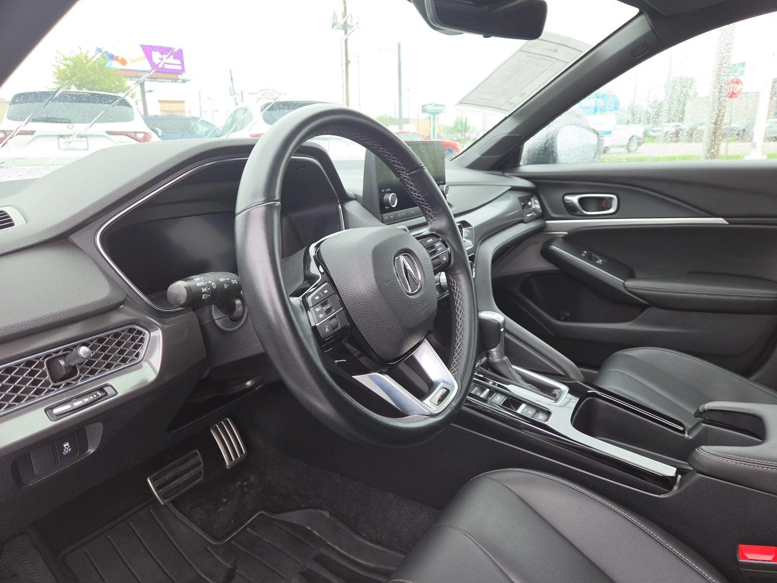 Used 2024 Platinum White Pearl Acura A-SPEC image 22
