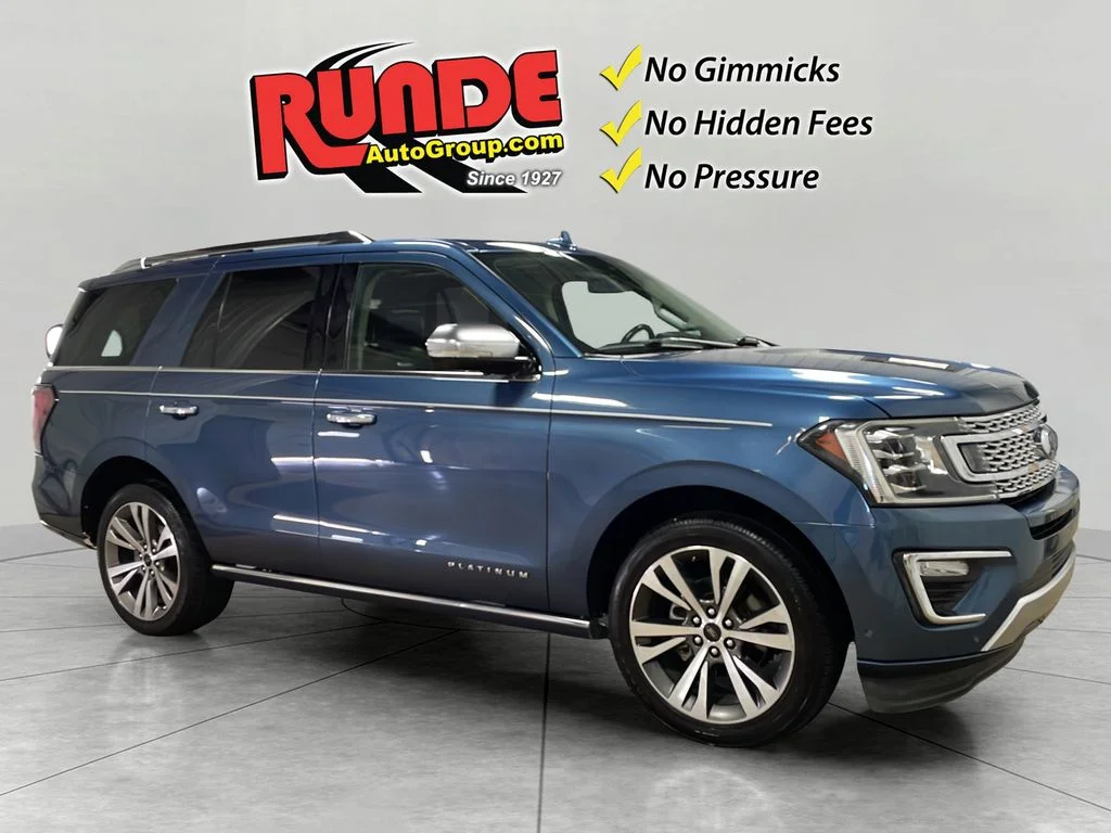 Used 2020 Blue Metallic Ford Platinum image 8