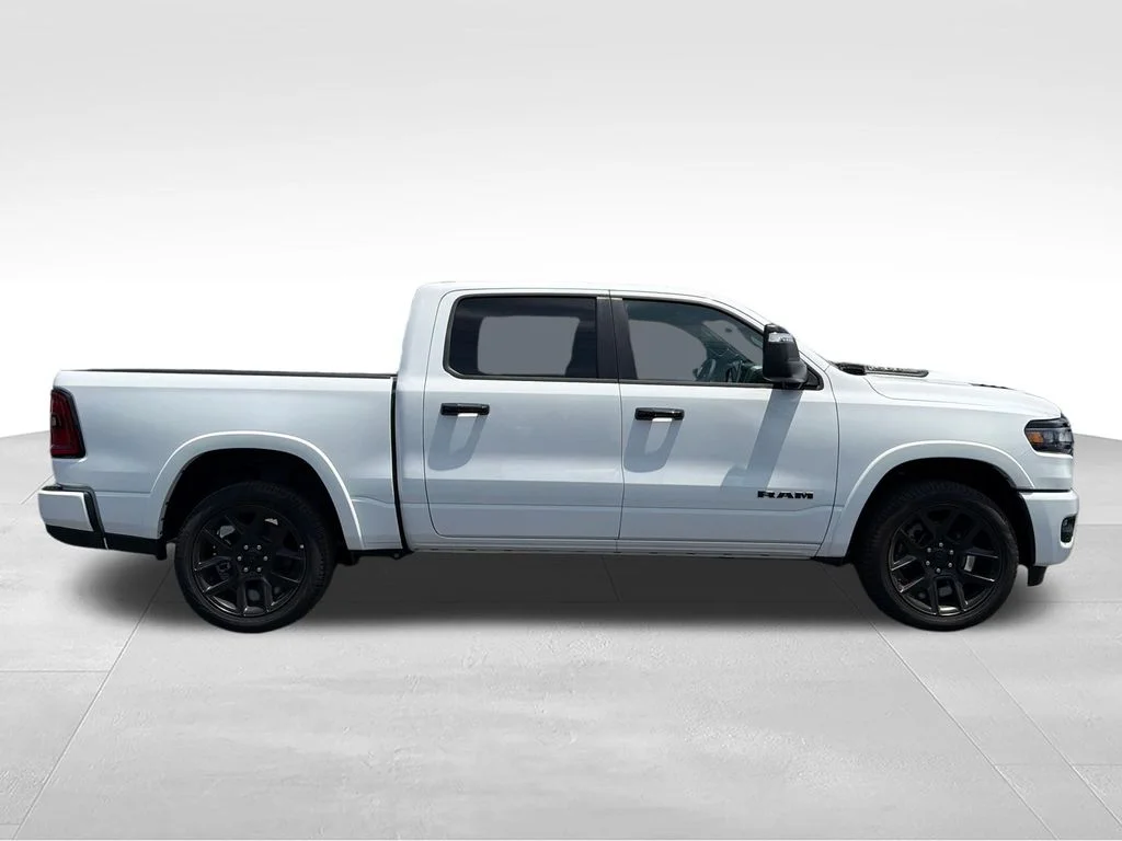 New 2025 Bright White Clear-Coat Exterior Paint RAM Laramie image 6