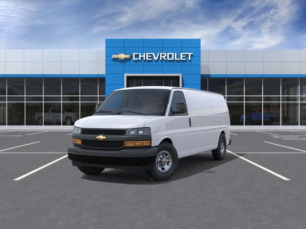 New 2026 White Chevrolet Work Van image 9