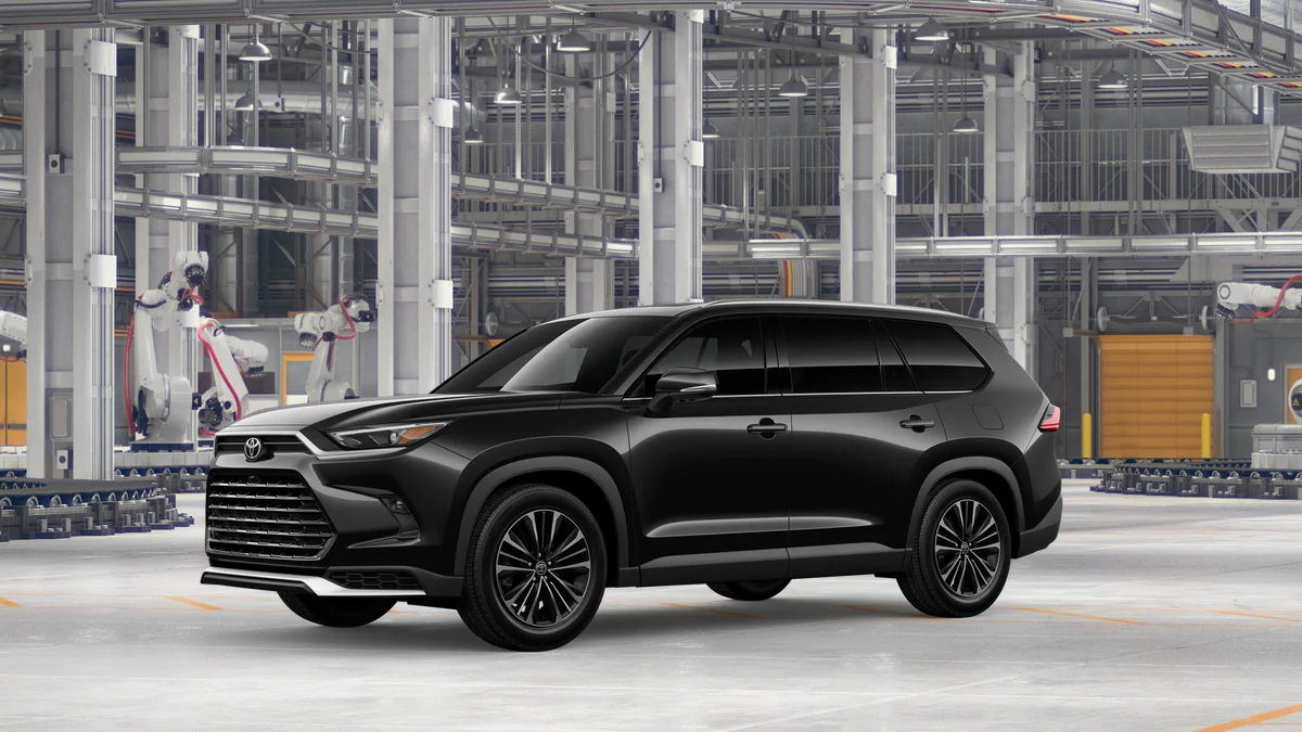 New 2026 Midnight Black Metallic Toyota Hybrid MAX Platinum image 2