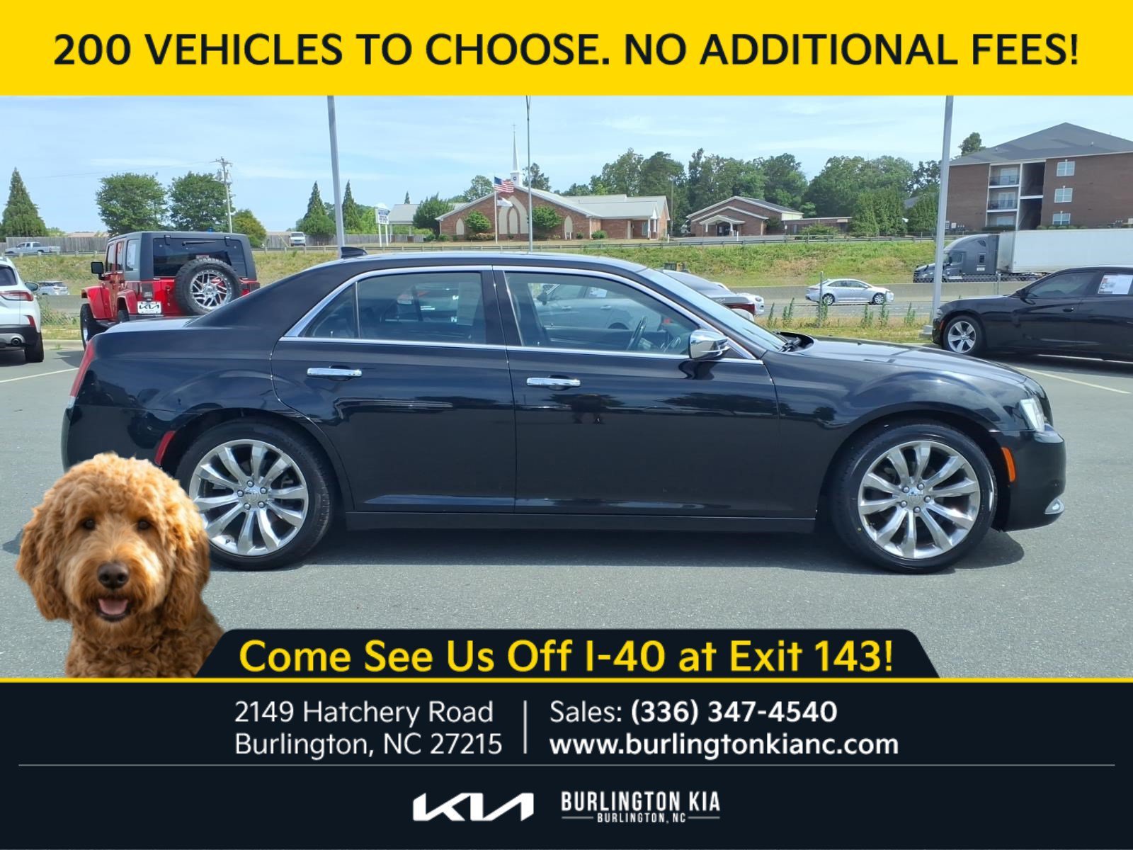 Used 2015 Gloss Black Chrysler 300C image 26