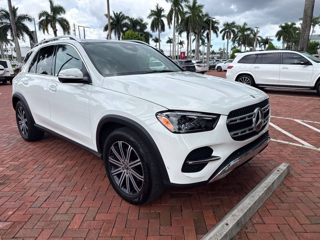Certified Used 2024 White Mercedes-Benz GLE 350 image 1
