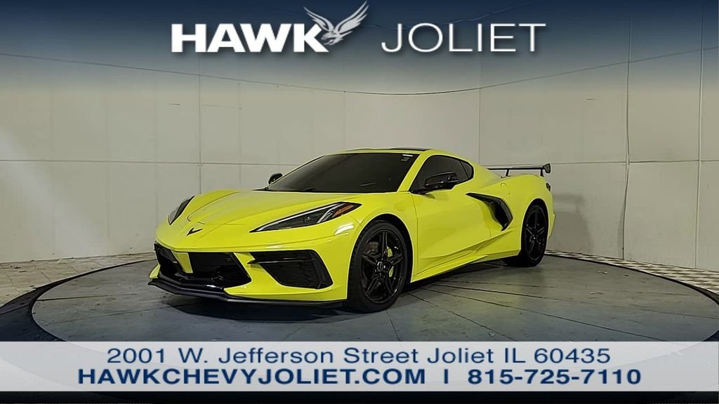 Used 2020 Yellow Chevrolet Stingray image 4