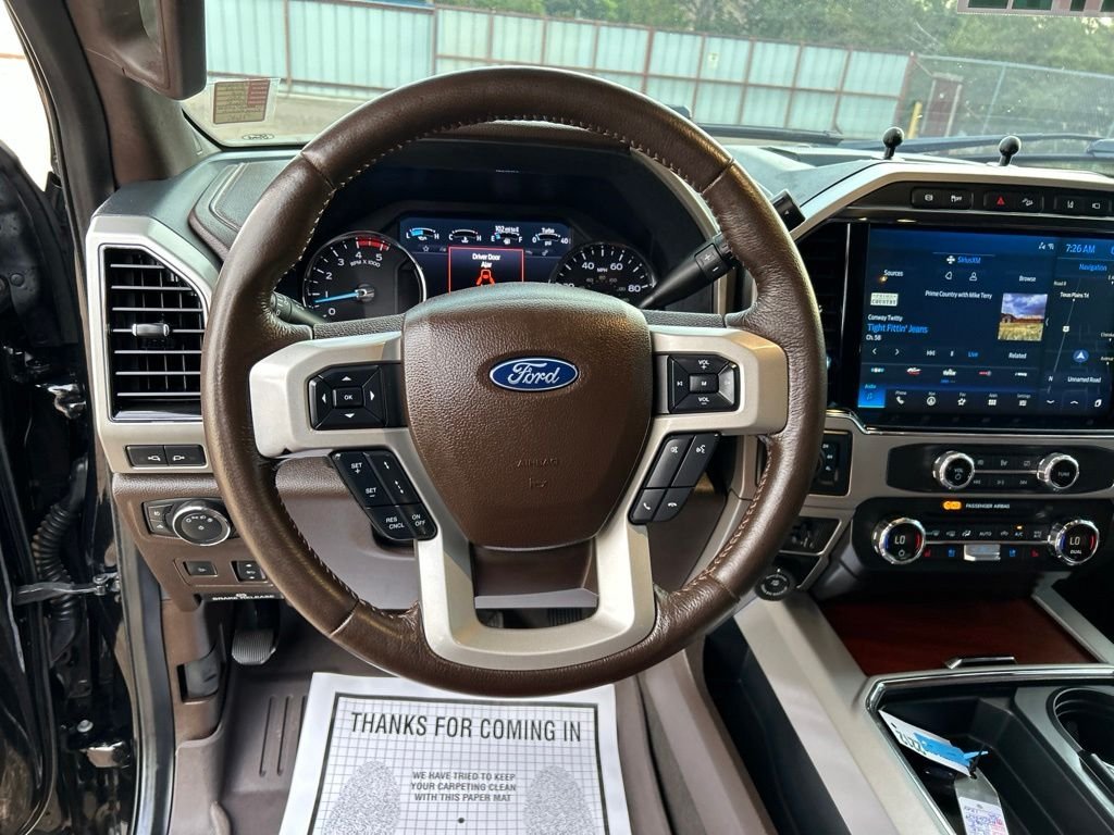 Used 2022 Black Metallic Ford King Ranch image 17