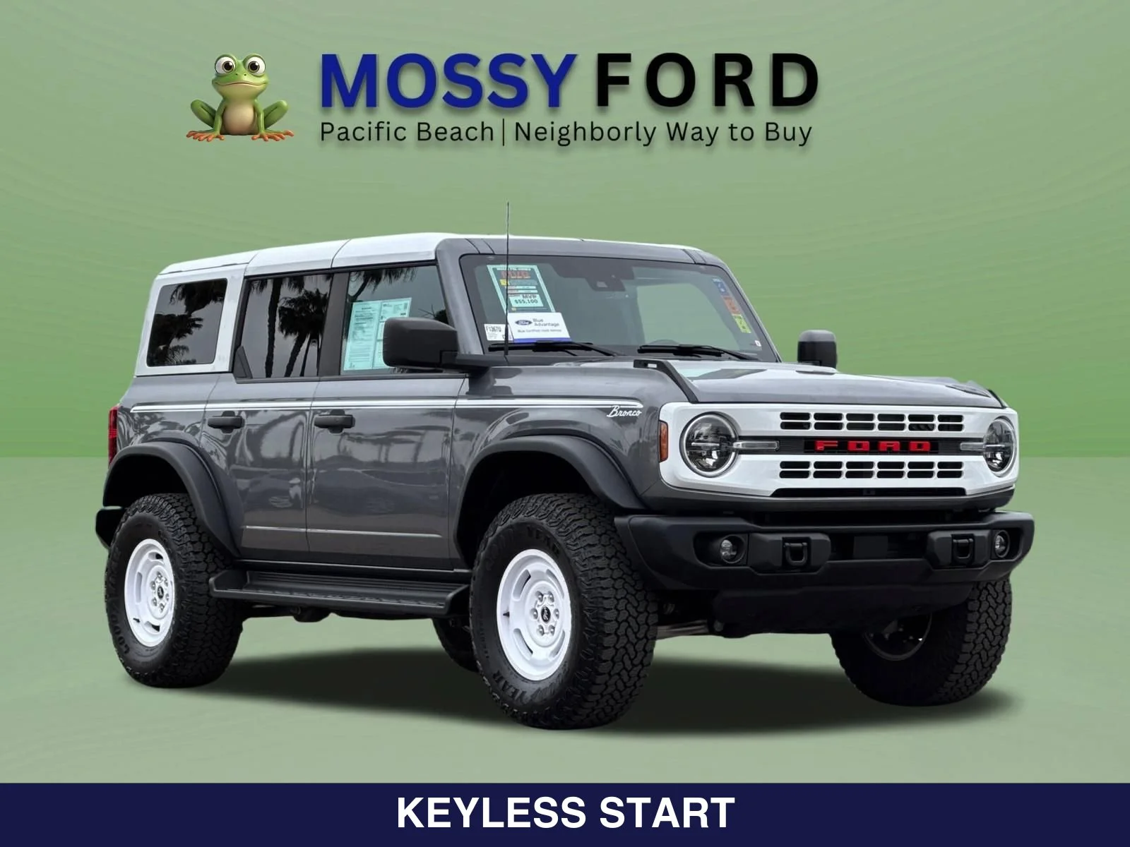 Used 2025 Carbonized Gray Metallic Ford Heritage Edition Certified Pre-Owned image 2