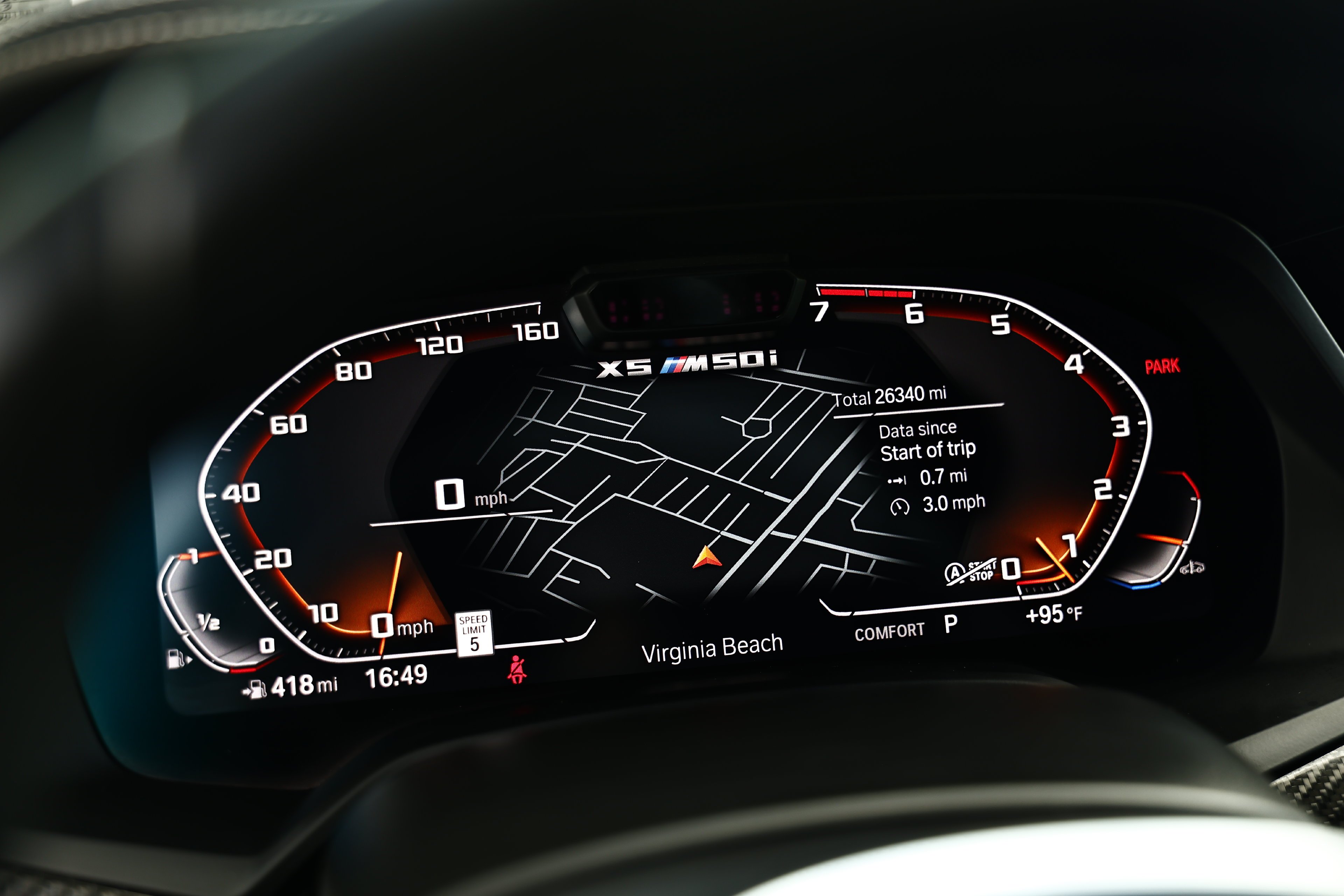 Used 2023 Black Sapphire Metallic BMW M50i image 32