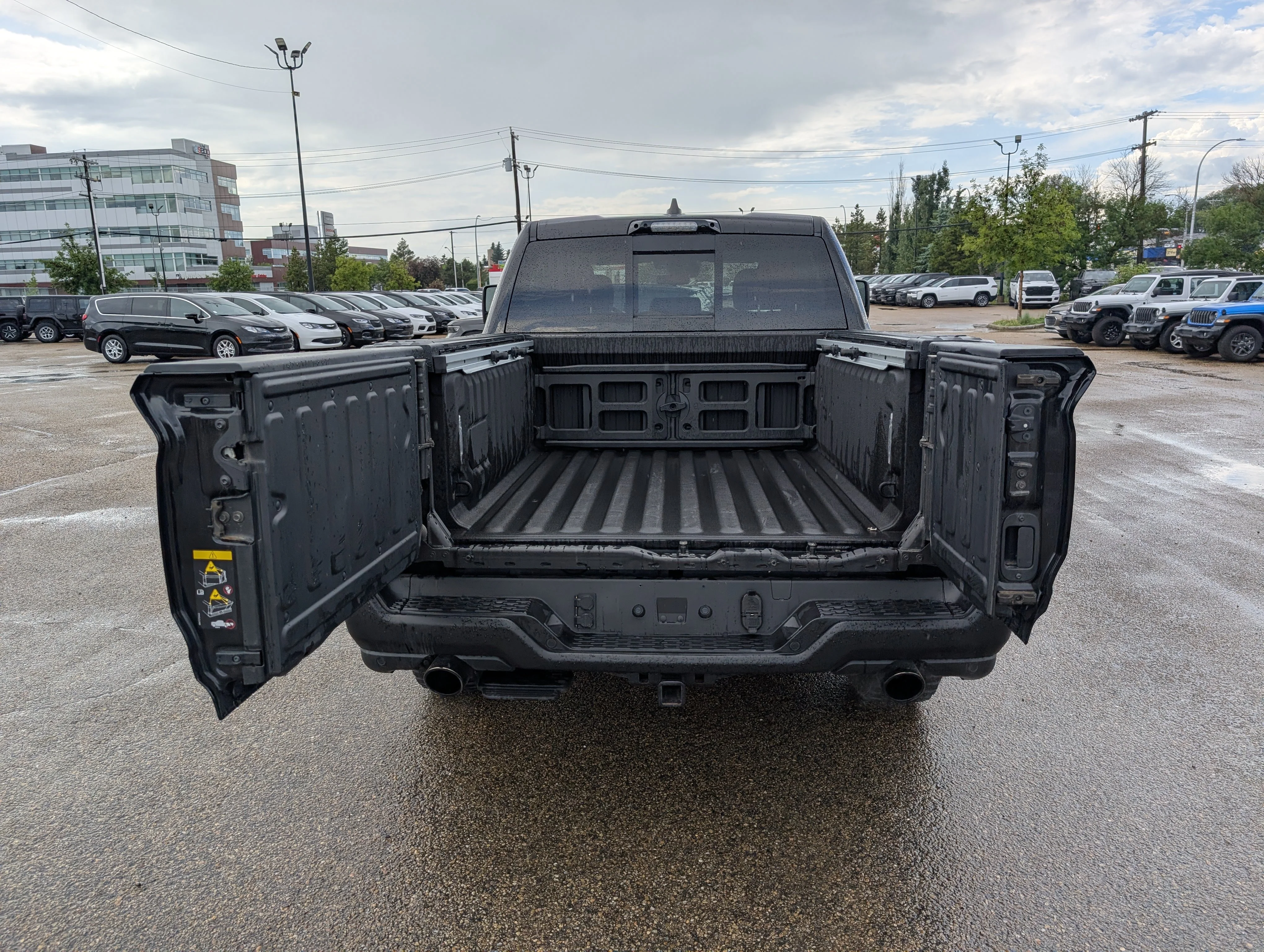 Used 2025 Diamond Black Crystal Pearlcoat Ram Rebel image 7