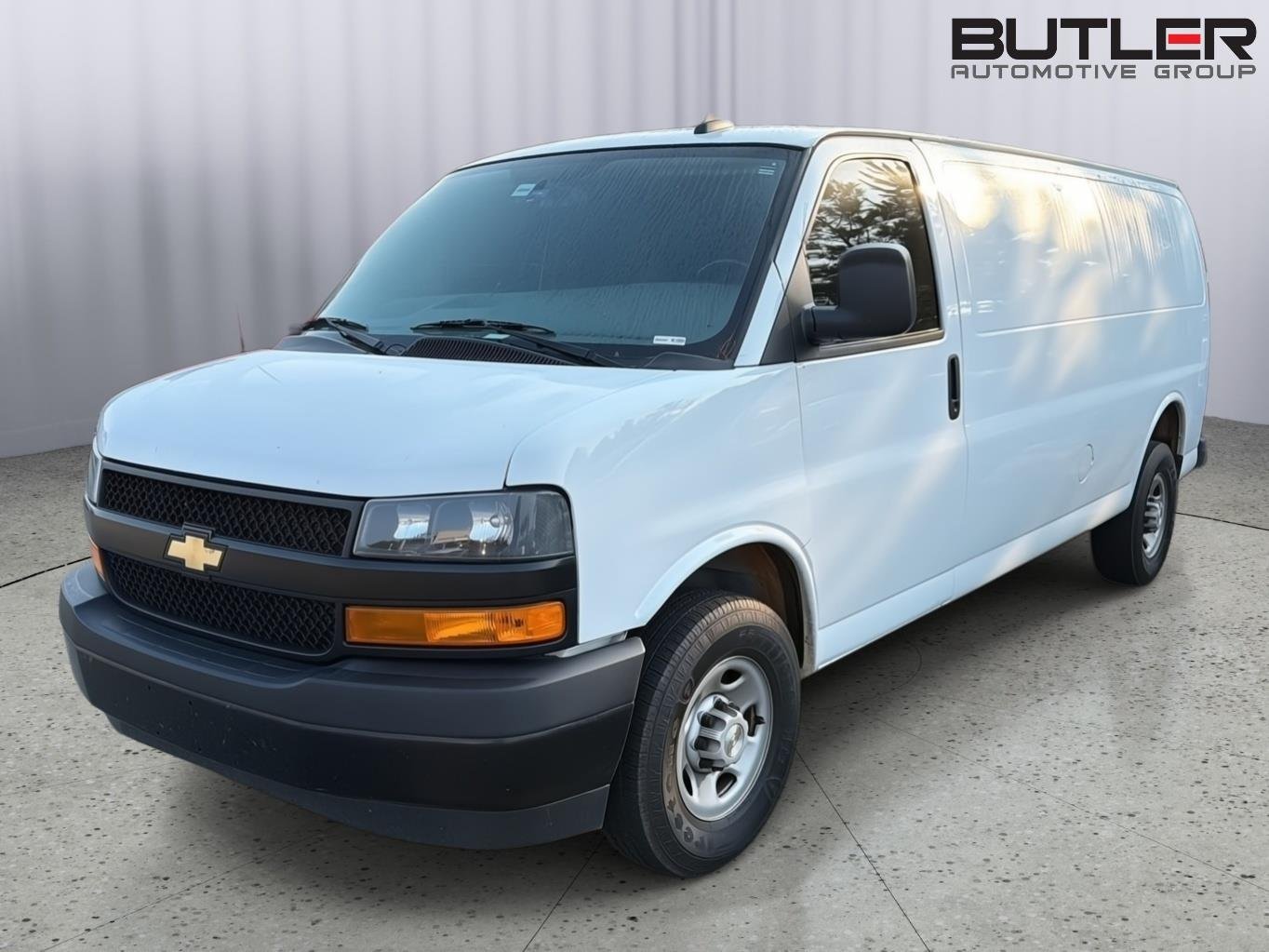 Used 2023 Summit White Chevrolet 2500 Cargo Extended image 2