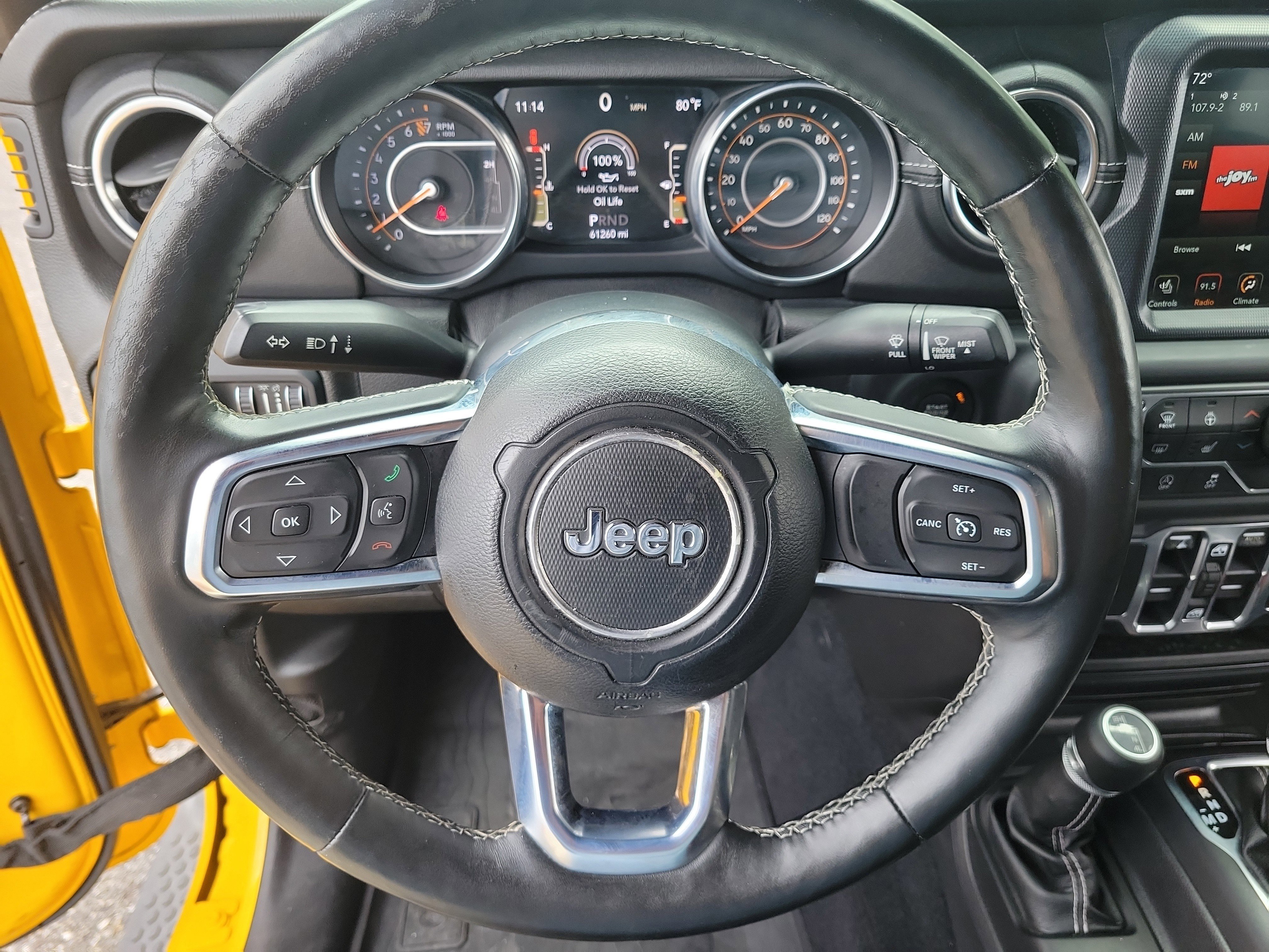 Used 2018 Hellayella Clearcoat Jeep Sahara image 23