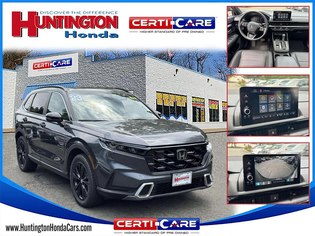 Certified Used 2023 Meteorite Gray Metallic Honda Sport Touring image 1