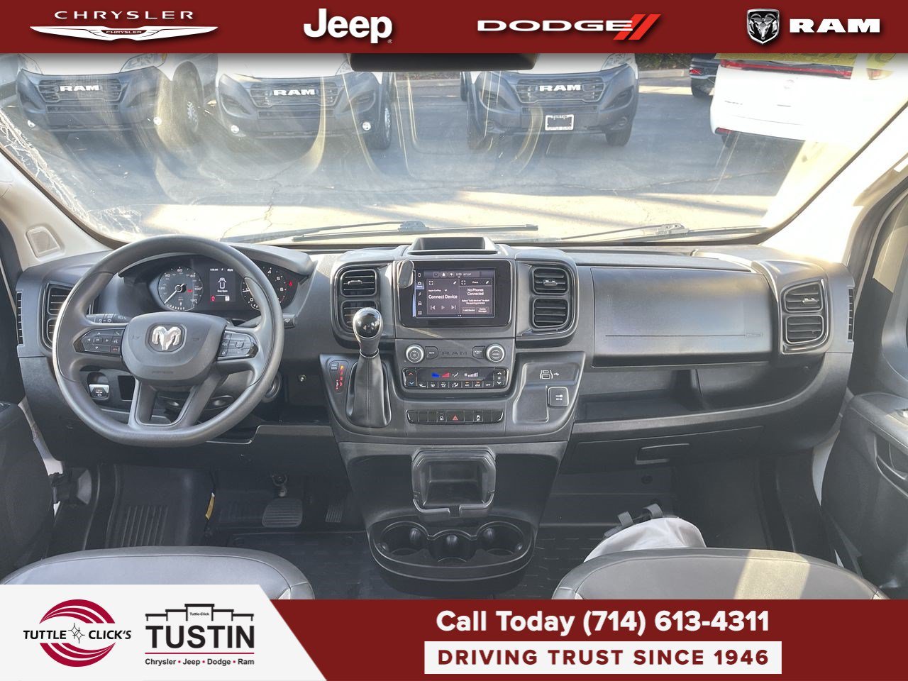 Used 2025 Bright White Clearcoat Ram Tradesman image 21