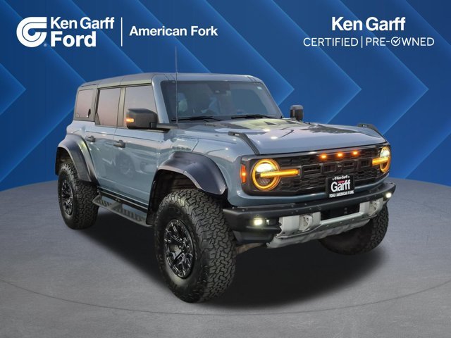 Used 2023 Azure Gray Metallic Ford Raptor image 34