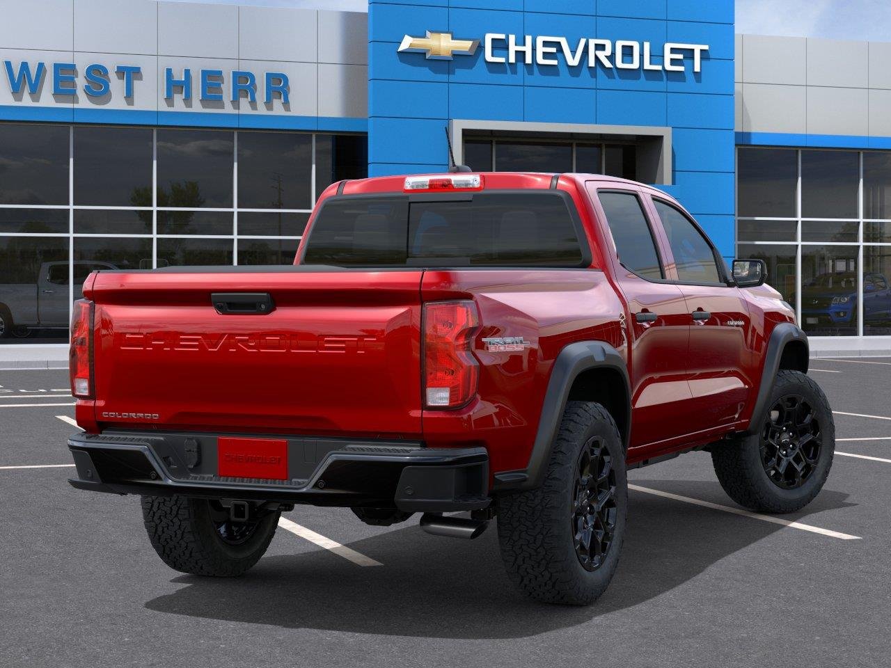 New 2026 Radiant Red Tintcoat Chevrolet Trail Boss image 4