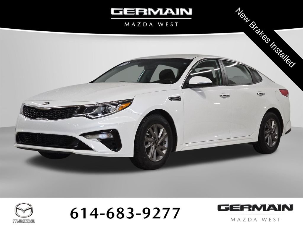 Used 2020 White Kia LX image 1