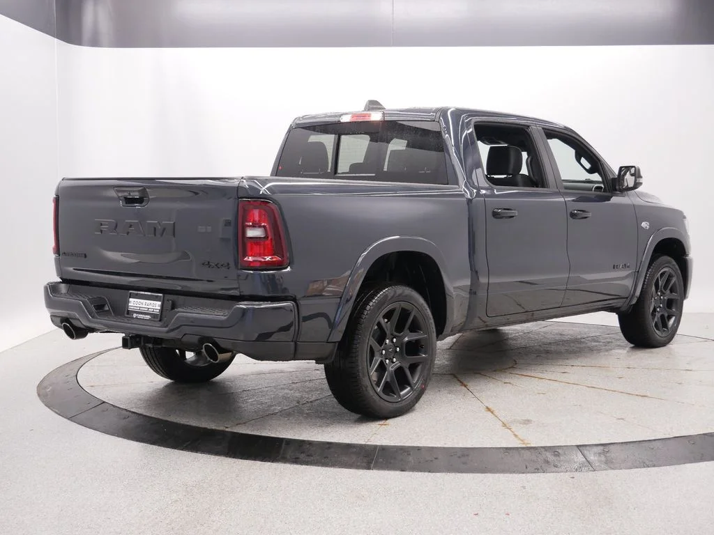 New 2026 Forged Blue Metallic Exterior Paint Ram Laramie image 6