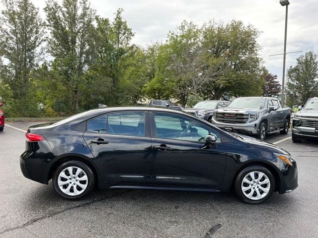 Certified Used 2024 Midnight Black Metallic Toyota LE image 3