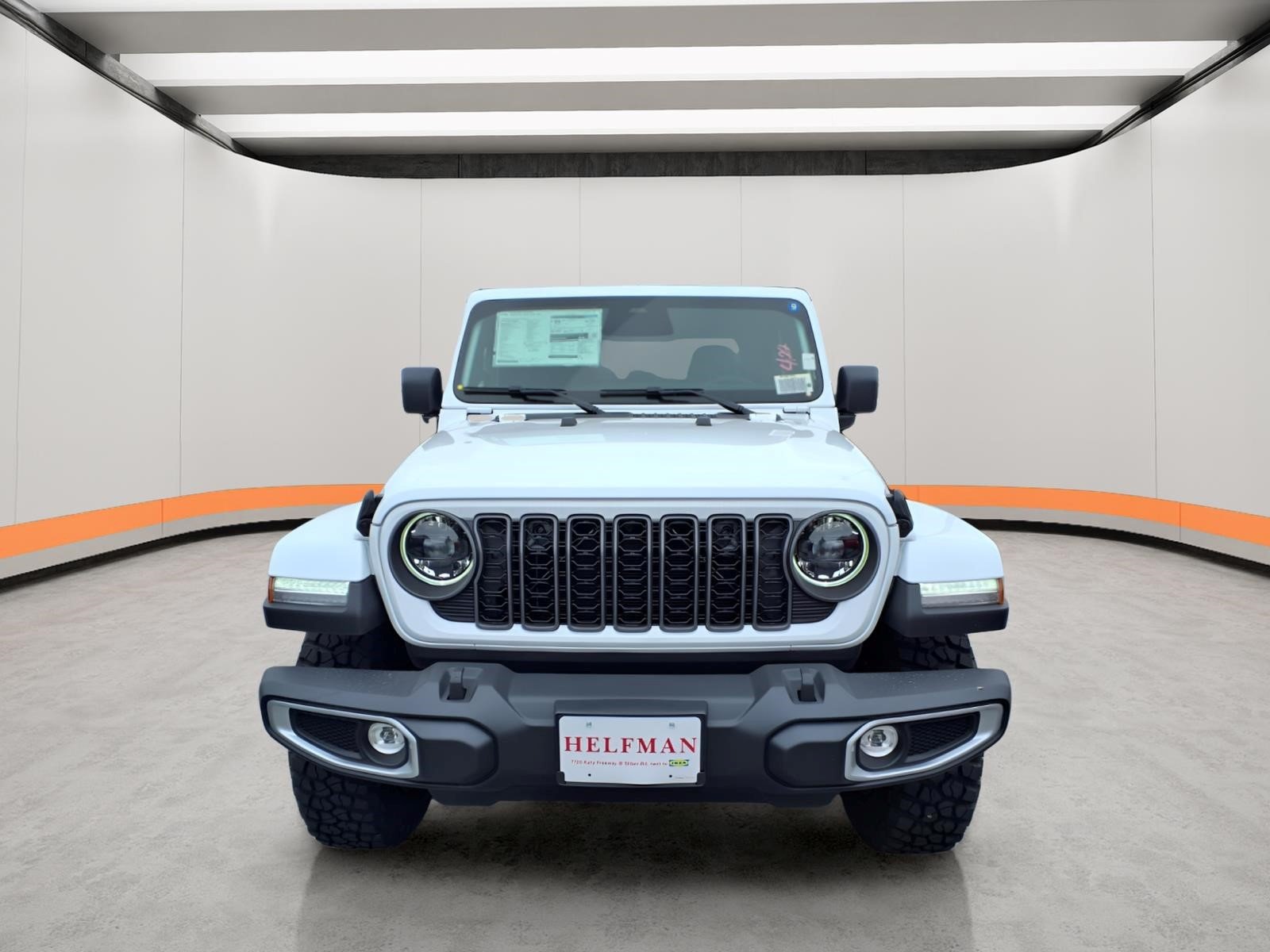 New 2026 Bright White Clear-Coat Exterior Paint Jeep Texas Trail image 2