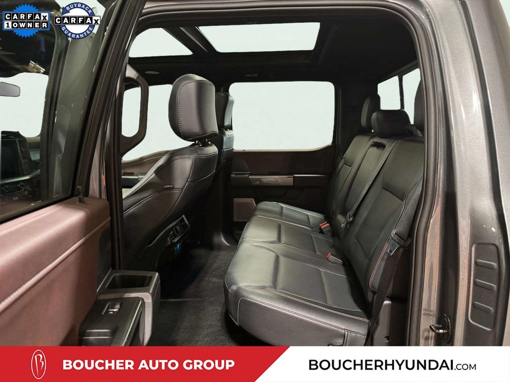 Used 2022 Carbonized Gray Metallic Ford Lariat image 27