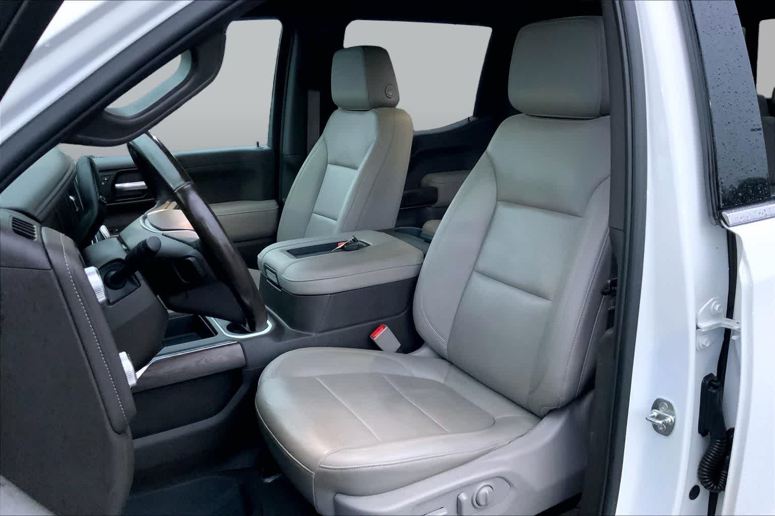 Used 2021 Summit White GMC SLT image 8