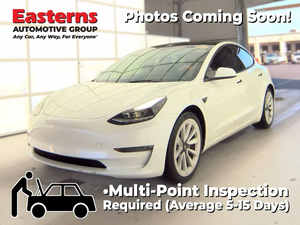 Used 2023 White Tesla Base image 1