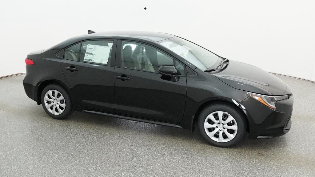 New 2026 Midnight Black Metallic Toyota LE image 2