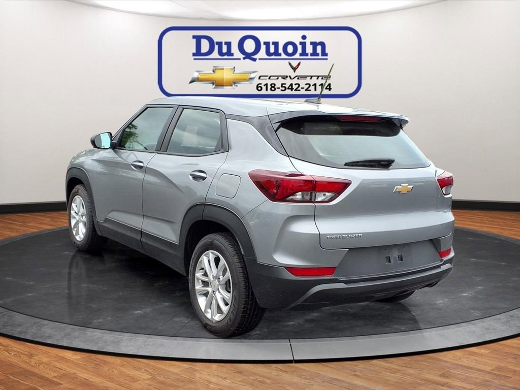 Certified 2024 Chevrolet TrailBlazer LS with VIN KL79MMS29RB081757 for sale in Du Quoin, IL