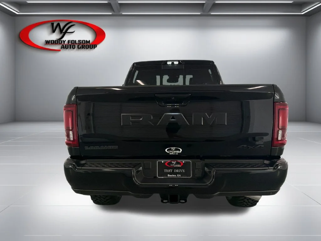 New 2026 Diamond Black Crystal Pearl-Coat Exterior Paint RAM Laramie image 8